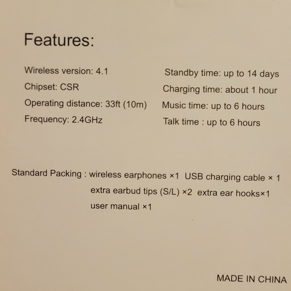 Leshp Bluetooth Earbuds. Brand New - Picture 3 of 8